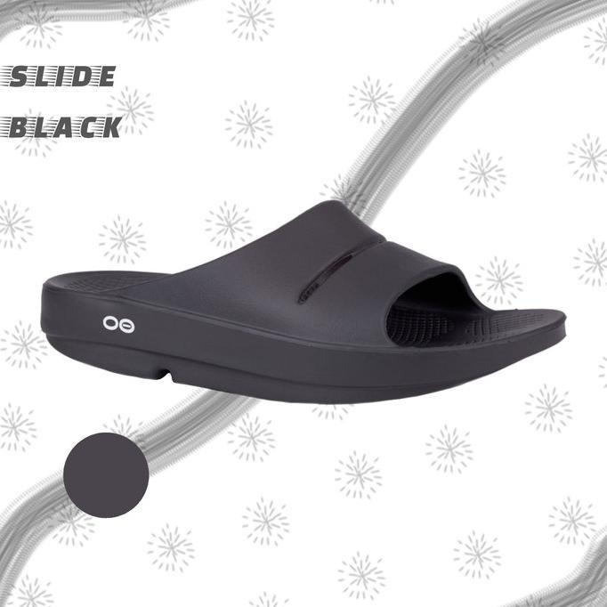 Gambar ready stock OOFOS Unisex Sandal Ooah Slide Black - Black, 36 dari Langkah Klasik undefined Tokopedia