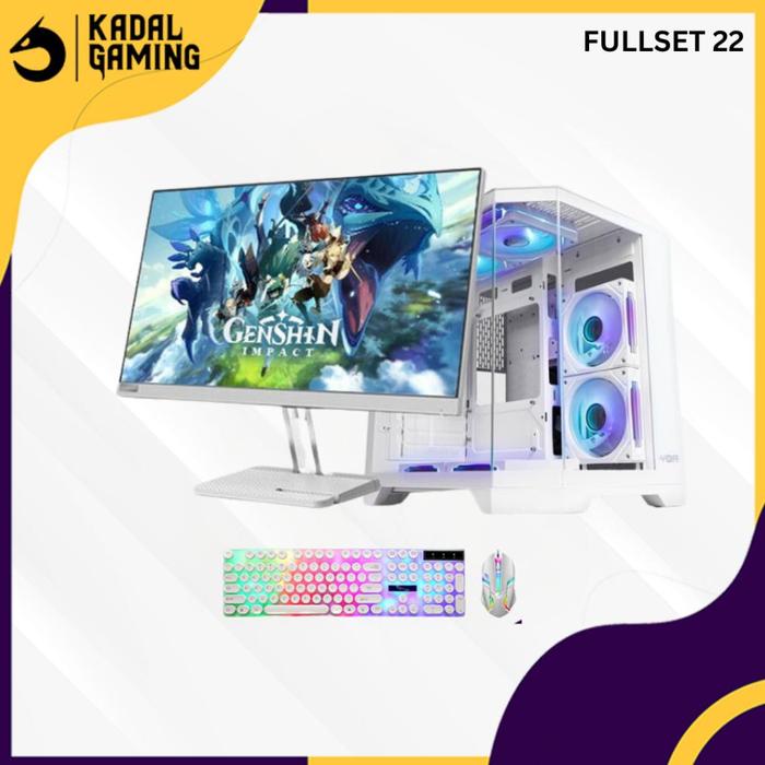 Jual [READY STOCK] PC GAMING EDITING INTEL CORE I5 12400F VGA