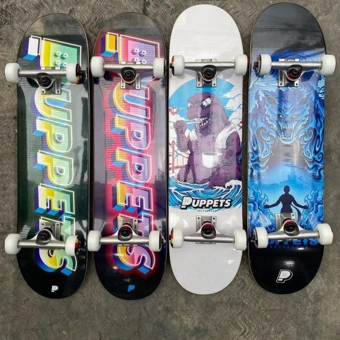 Gambar BEST Puppets fullset skateboard pemula drop 2 dari Armoshop01 undefined Tokopedia