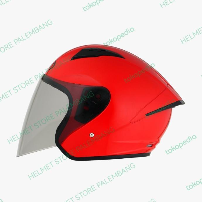 Gambar Helm Half Face Nhk N1 Elite - RED dari sarkonahpp undefined Tokopedia