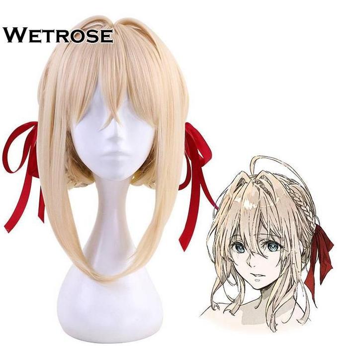 Gambar Premium Kostum Violet Evergarden Violet Cosplay Costume Kostum Dress Set High Quality - Wig, XL dari Aurellia Official Store undefined Tokopedia