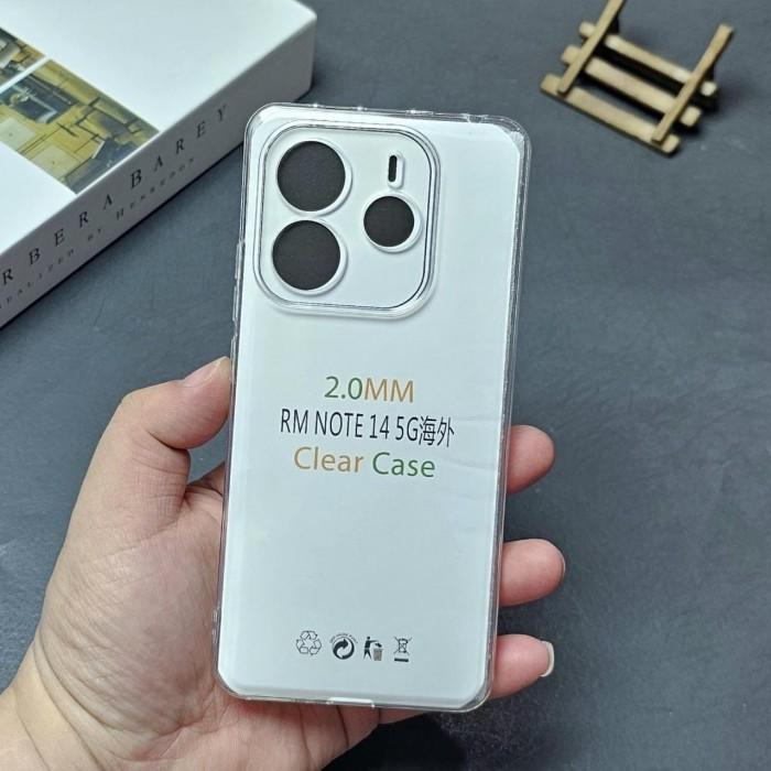 Gambar REDMI NOTE 14 PRO PLUS NOTE 14 PRO NOTE 14 4G 5G Soft Case Silikon Bening Clear Premium - RED NOTE 14 5G dari BEXGO ACC undefined Tokopedia