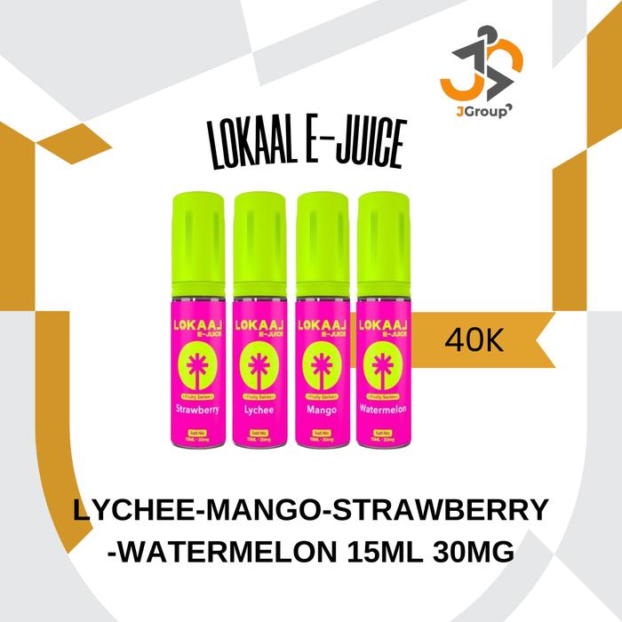 Jual LOKAAL E-JUICE SALTNIC FRUITY SERIES 15ML 30MG BY LOKAAL E-LIQUID -  LYCHEE - Kota Surabaya - Jvape Surabaya | Tokopedia