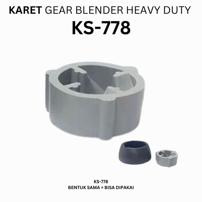 Gambar Mata pisau blender heavy duty blade bisa untuk Getra KS-778 KS-10000 KS 778 KS 10000 - Gear KS-778 dari Ma Family undefined 4 Tokopedia