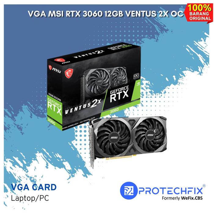 Msi Geforce Stock Rtx 3060 Ready Stock Vga Msi Rtx 3060 12gb