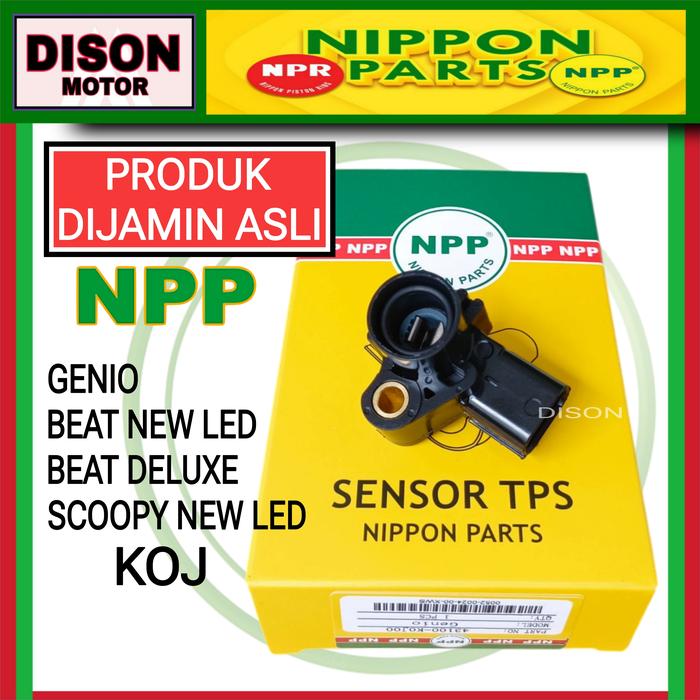 Gambar Sensor TPS npp Genio Beat Deluxe Beat New Led KOJ original sensor throttle npp Motor dari DISON motor undefined Tokopedia