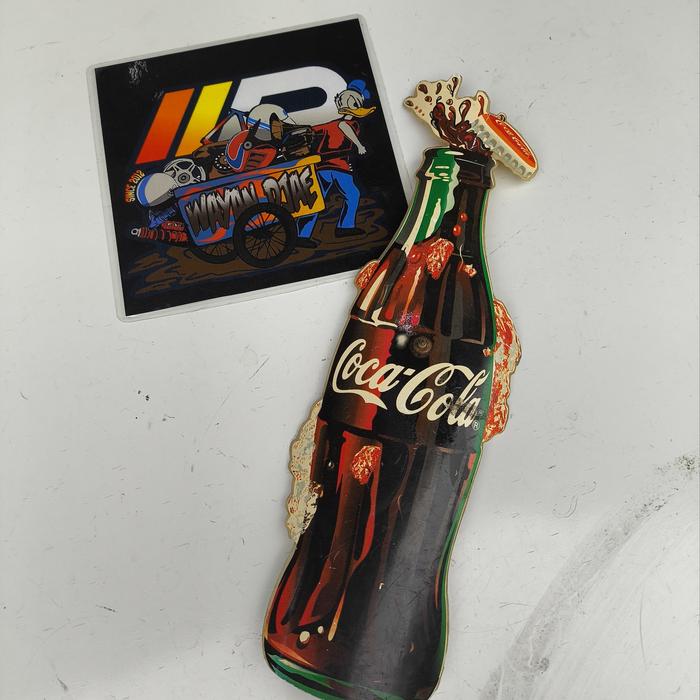 Gambar Bahan jam Coca-Cola jadul pajangan display vintage original bekas dari Wayan djae rongsok undefined Tokopedia