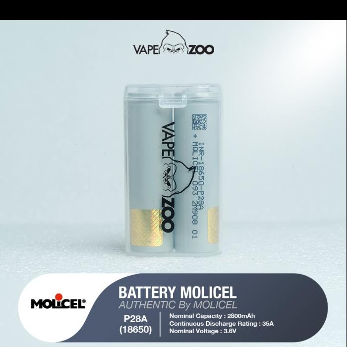 Gambar Molicel P28A INR 18650 Battery Authentic dari Zoomer Store_NEW undefined Tokopedia