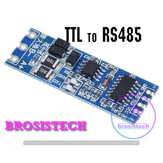 Jual TTL to RS485 Converter 485 to Serial UART USART - Kota Medan ...