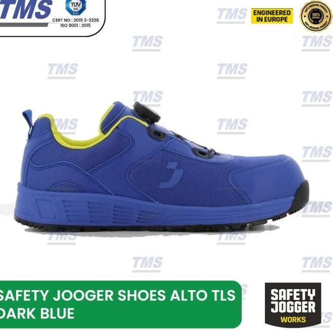 Gambar terbaru Sepatu Safety Jogger Alto TLS Balck Dark Blue Color Original - BLUE, 40 dari devado shop undefined Tokopedia