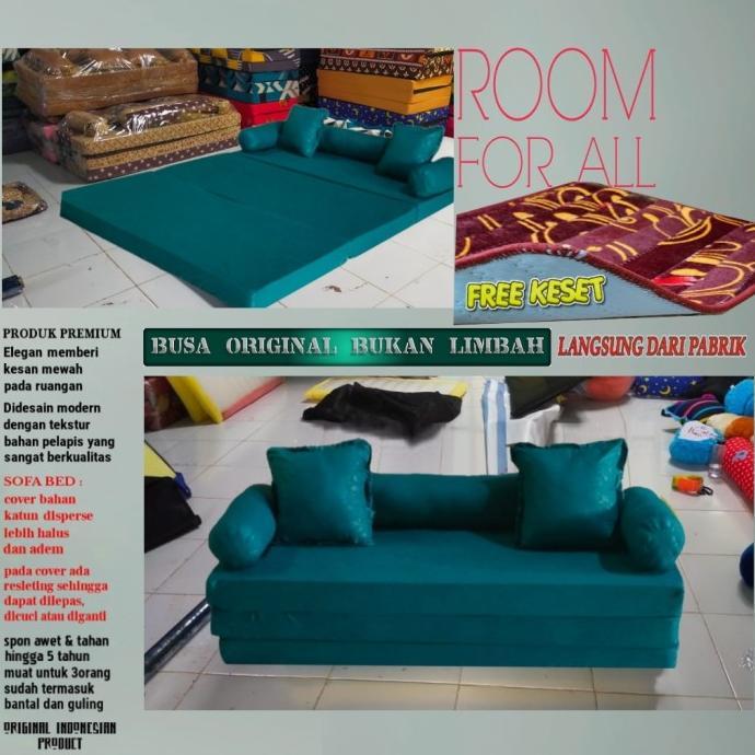 Gambar Sofa Bed Karakter Kasur Lipat Minimalis Murah Untuk Kursi Tamu kasur lipat Busa Tebal - Tosca dari JenlyCover undefined Tokopedia