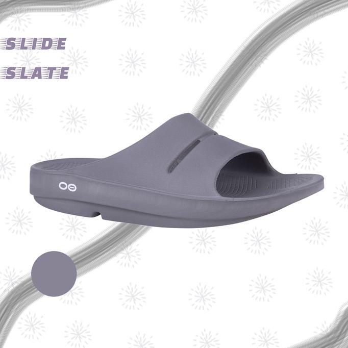Gambar Terlaris OOAHH SLIDE ( Oofos Sandal Recovery dan U.Plantar fascities ) Murah - Slate, 45-46-47 dari Enditi Shop undefined Tokopedia