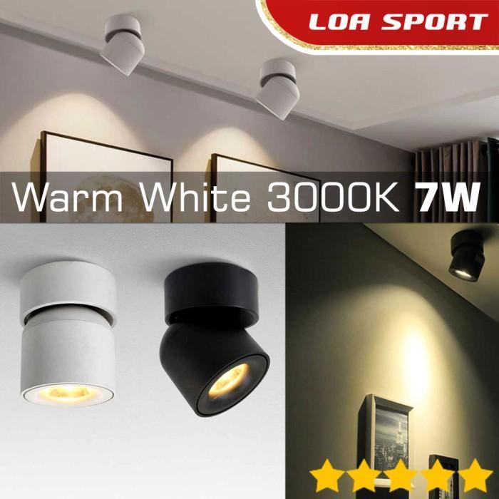 Gambar Sedia!! Lampu Sorot Dinding Pigura Lukisan Plafon Indoor Warm White 3000K 7W Ori!! - Hitam dari meglactika id undefined Tokopedia
