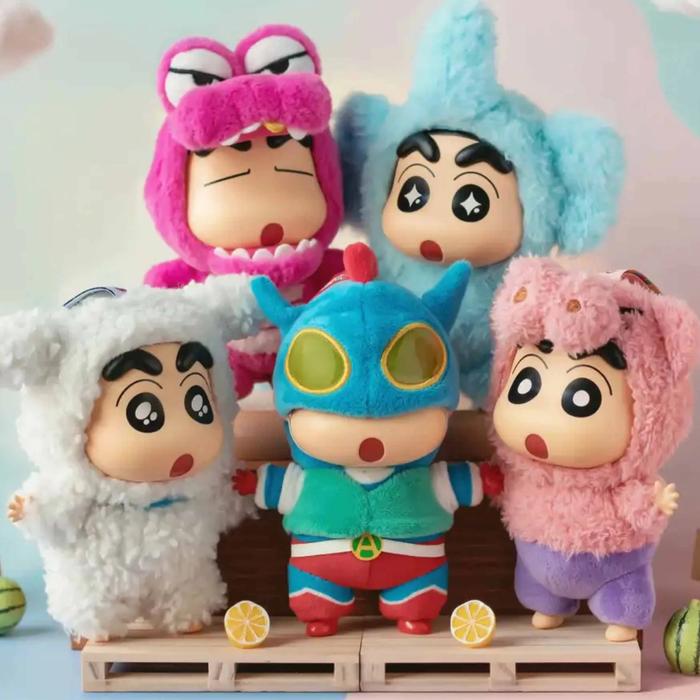 Gambar TOPTOY Crayon Shin Chan Play Party Vinyl Plush BlindBox/ Crayon Sinchan Keychain - BLINDBOX dari TOYADDICT undefined Tokopedia