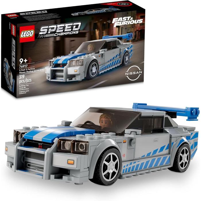 Gambar LEGO Speed Champions 2 Fast 2 Furious Nissan Skyline GT-R (R34) - 76917 dari SUPPLEHAUS undefined Tokopedia