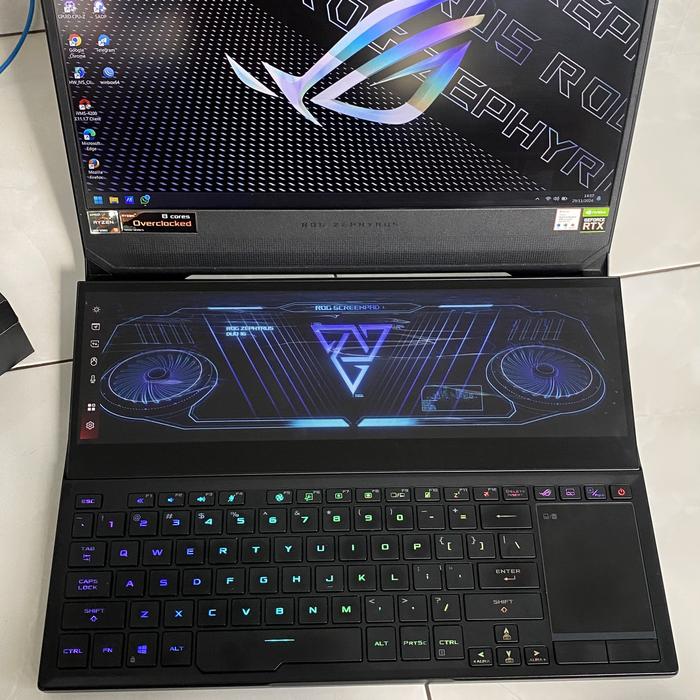Rog Duo 15 Se Asus ROG Zephyrus Duo GX650RM-R936G7T-O Black [R9