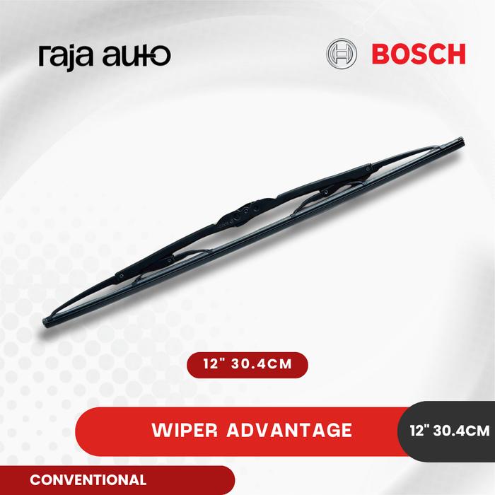 Gambar Wiper Mobil Depan Bosch Advantage - 12 dari Raja Auto Indonesia undefined Tokopedia