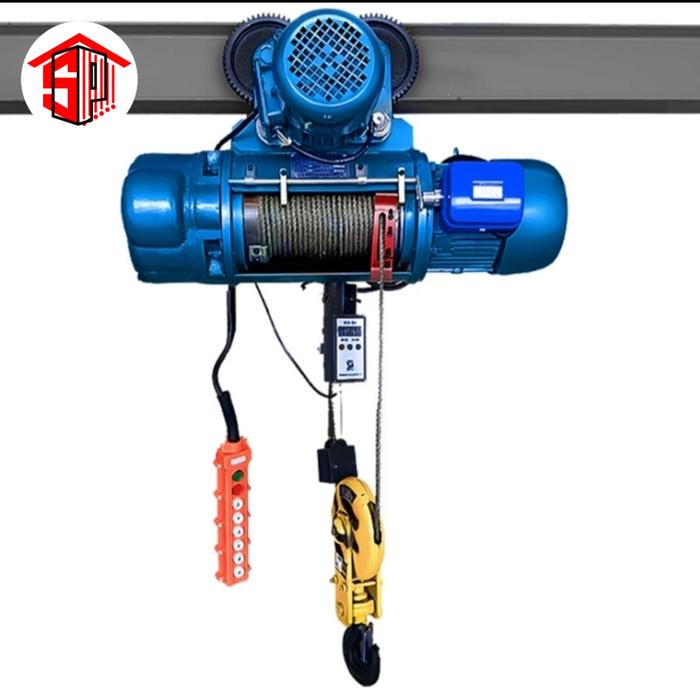Gambar Elektrik wire rope HOIST weKa 5T X 24M Kastrol listrik 380volt 5ton  x 24 meter dari LAMSEL SPL TOOLS undefined Tokopedia