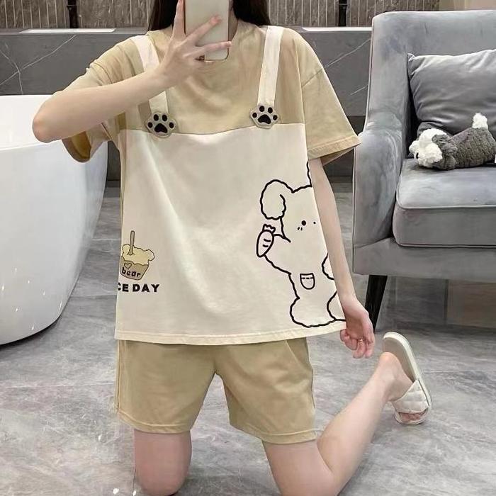 Gambar Setelan Piyama Import Premium/Setelan Import Wanita/Piyama Fashion Import - Motif 10, 2XL dari WoodsyLiving undefined Tokopedia