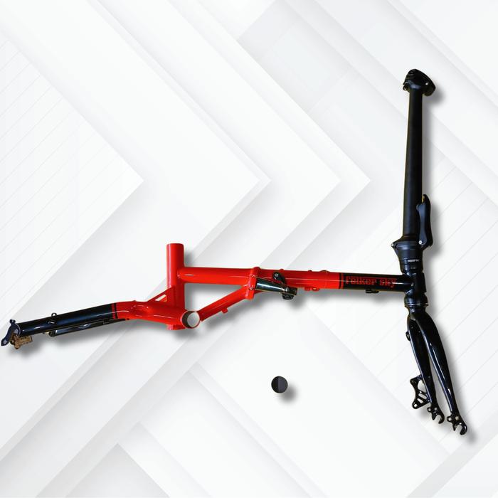 Jual Rangka Sepeda Lipat Frame Folding Bike Folker Sky 16 Inch