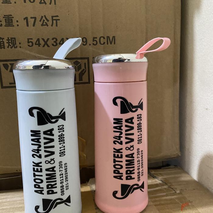Gambar Souvenir Tumbler Botol Nice Costum Sablon - SABLON dari Mars Souvenir Jkt undefined Tokopedia