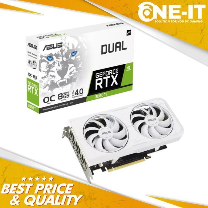 Promo Asus Dual Geforce Rtx 3060 Ti White Oc Edition 8gb Gddr6x 8g Ddr6