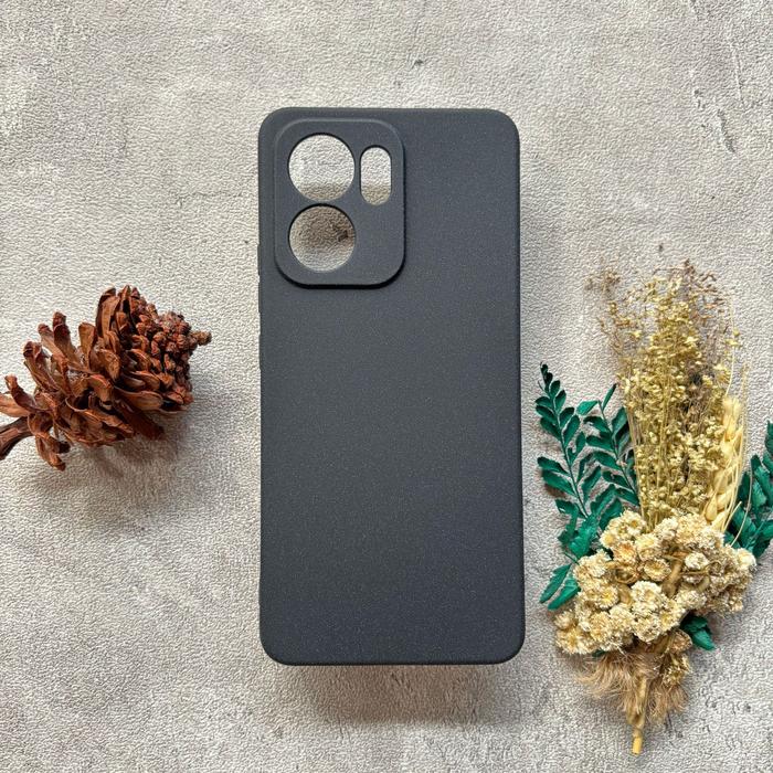 Gambar Case Oppo Reno 13F 4G / 5G Softcase Sandstone Silicon Anti Slip Casing Camera Protect Reno13 F - Hitam dari ArmiTech undefined Tokopedia