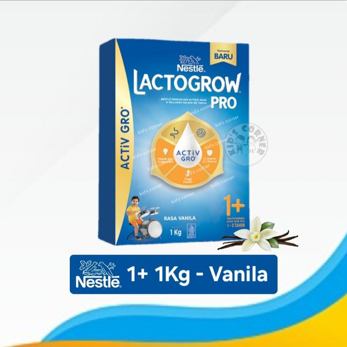 Gambar Lactogrow 3 vanila 1kg nestle dari Kid's Corner Susu undefined Tokopedia