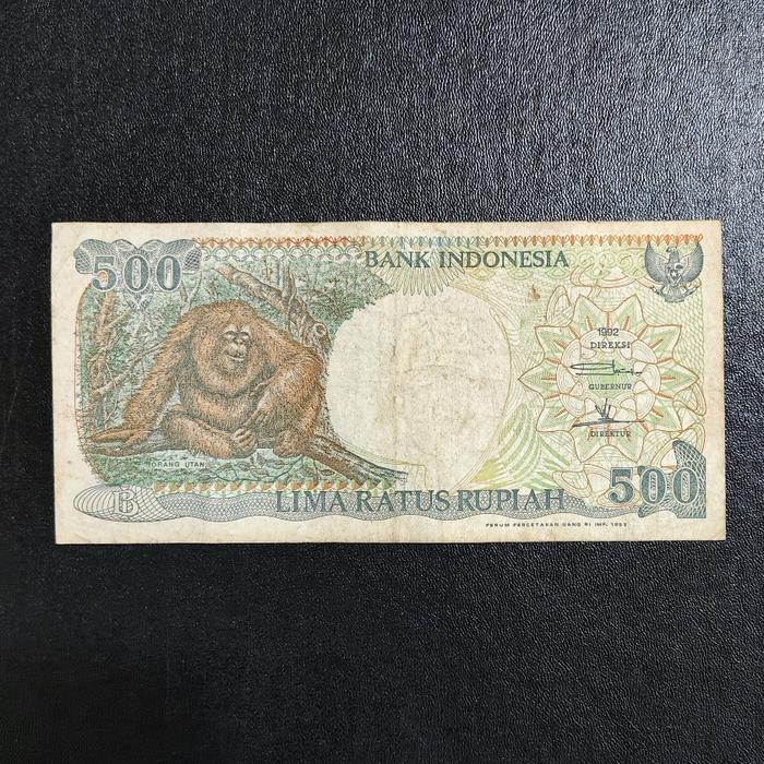 Gambar uang kuno 500 Rupiah Otan Tahun 1992 - kondisi Biasa dari 70 STAR undefined Tokopedia
