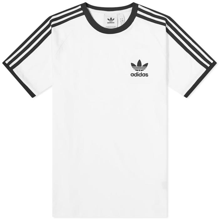 KAOS ADIDAS TREFOIL RETRO CALIFORNIA WHITE Putih, M