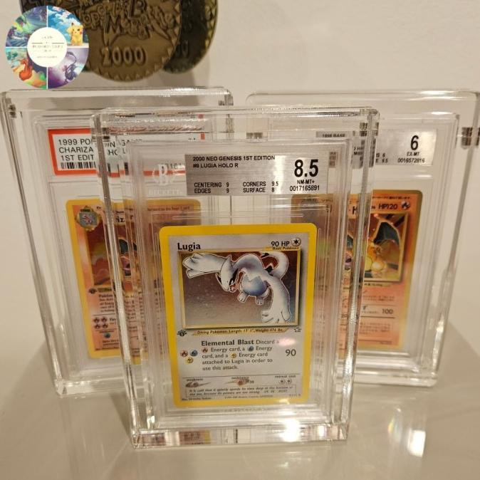 Gambar Ready Magnetic Graded Card Glass Display Case - Phantom Display Oem For Psa And Bgs Pokemon Mtg Basketball Yugi-Oh Cards - BGS dari Sulthan ON shop undefined Tokopedia