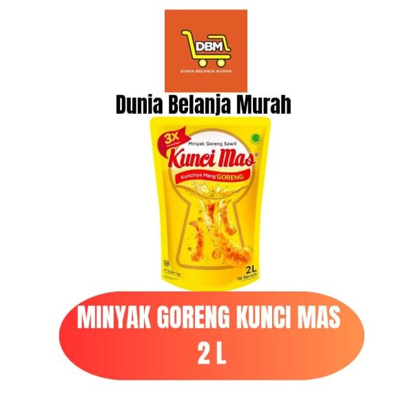 Gambar MINYAK GORENG KUNCI MAS ALL VARIAN - POUCH 2 LITER dari Dunia Belanja Murah Makassar undefined Tokopedia