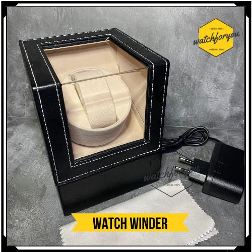 Gambar Watch Winder Automatic Movement Alat Pemutar Jam Tangan Otomatis Box - 1 SLOT dari WATCHFORYOU Official undefined Tokopedia