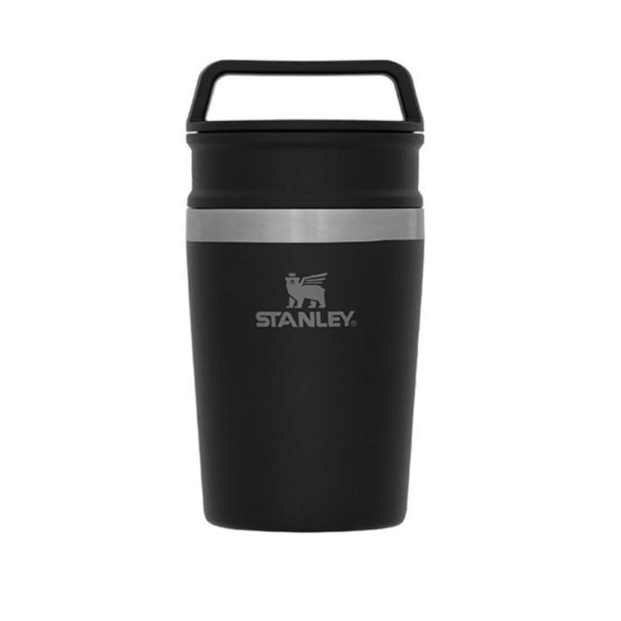 Gambar Readyy Stanley adventure shortstack travel mug 0.23L - camping mug Terlaris - Matte black dari failah2 undefined Tokopedia