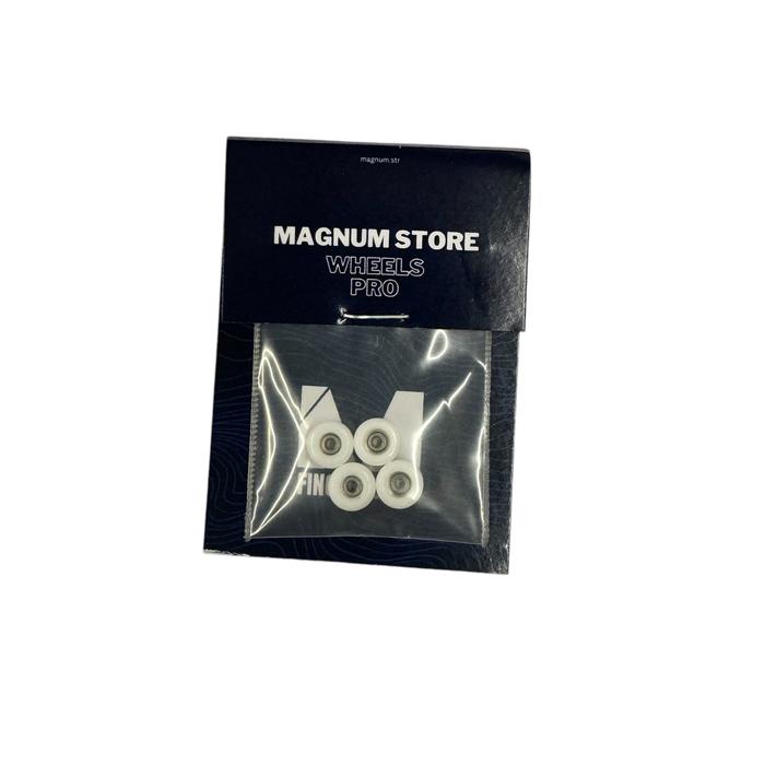 Gambar MAGNUM - Fingerboard Wheels Urethane TPU - Wheels Fingerboard Pro - Putih dari Magnum.str undefined Tokopedia