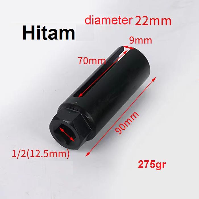 Gambar Oxygen Sensor Lambda Socket Oksigen Kunci Sok O2 Alat Wrench Offset - Hitam dari Rumixx_NEW undefined Tokopedia