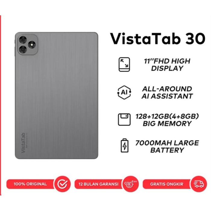 Jual [READY STOCK] ITEL VISTATAB 30 4/128 7000MAH 11INCI GARANSI