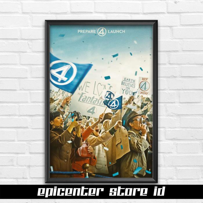 Gambar Poster F4nt4stic 4 - Teaser 5 + Frame - Hitam, 50x70 dari Epicenter Store ID undefined Tokopedia
