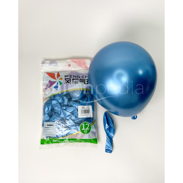 Jual (1 Pack isi 50pcs) Feng Che Balon Latex Chrome 12 Inch / Balon ...