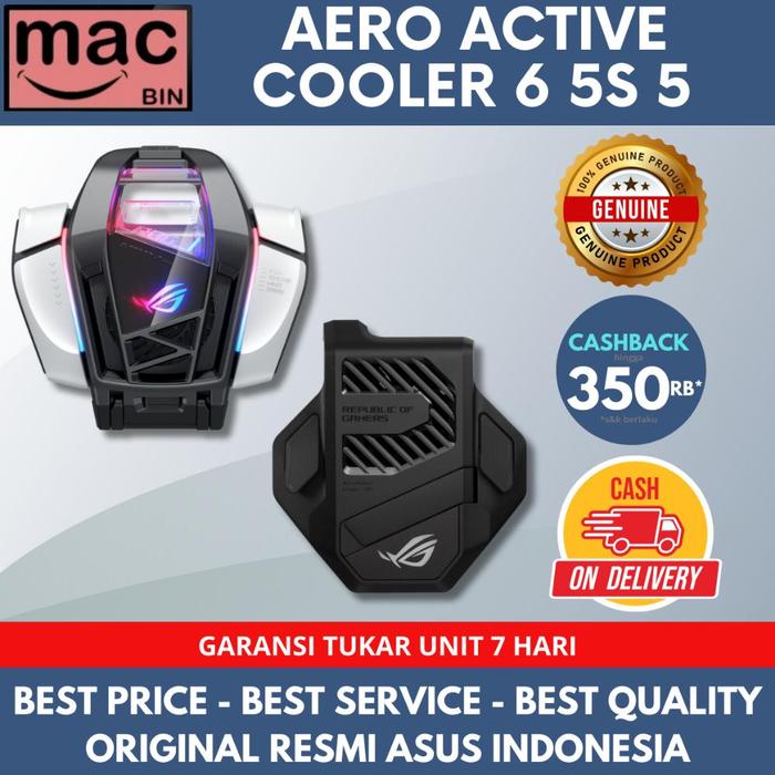 [DISKON] AEROACTIVE COOLER ASUS ROG PHONE 5S PRO SERIES ORIGINAL PRODUCT  BNOB di Gunung Sari Shop Id Tokopedia