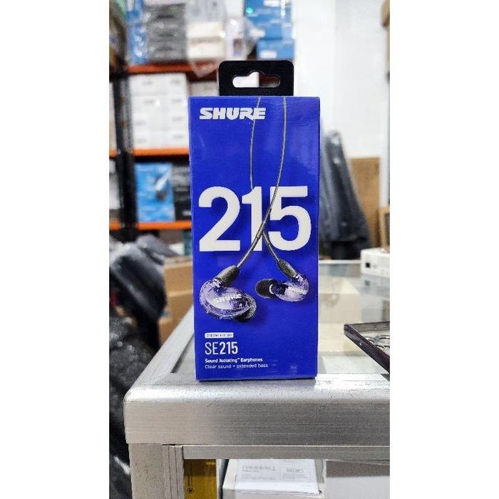 Gambar Shure SE215 SE 215 Professional Earphone with Isolating sound ORIGINAL - purple dari iillaahhttuurriillaahhh undefined Tokopedia