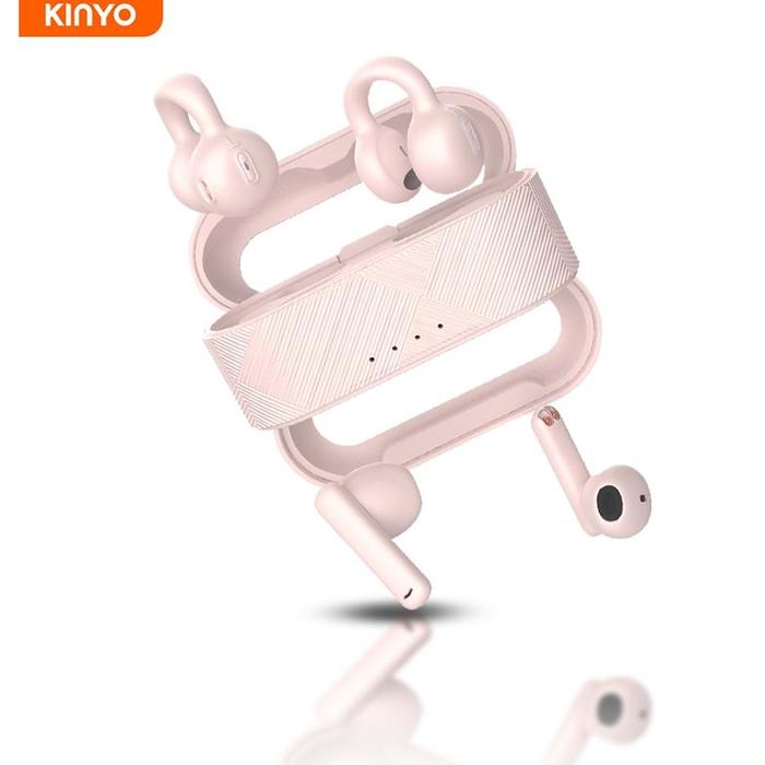 Gambar KINYO A20 2 in 1 TWS Bluetooth Wireless with Touch Control Waterproof IPX4 Anti Air Long Batery Life 6hours | TWS Anti Noise & Beli 1 Get 2 - PINK I25 dari VELOTE STAR SHOP undefined Tokopedia