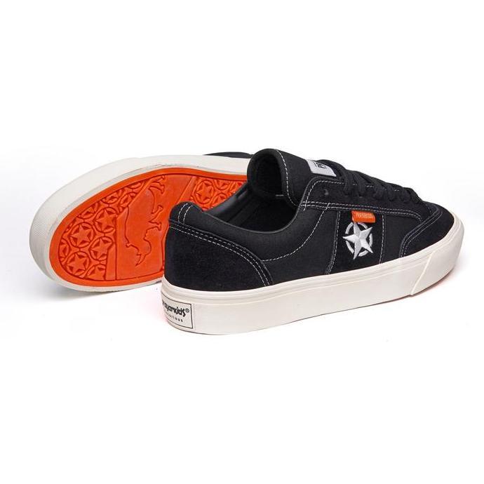 Gambar Prayer Kids - Sepatu Unisex Geh Black White - Sepatu Sneakers Keren Pria Wanita casual shoes Bordir Fashion sepatu prayer - 36, BLACK WHITE dari sapayy Store undefined Tokopedia