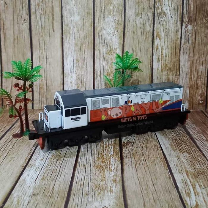 Gambar DIECAST Train KAI Miniatur Kereta Api Indonesia Lokomotif Gerbong - LOKOMOTIF dari Minisoho Toys undefined Tokopedia