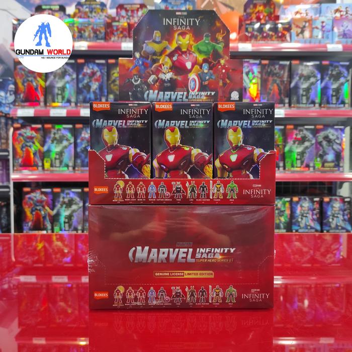 Gambar BLOKEES MARVEL INFINITY SAGA BLIND BOX - 1 SET ( 9 PCS) dari Gundam World Surabaya undefined Tokopedia