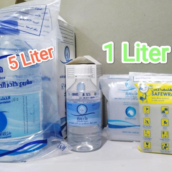 Gambar air zam zam 5 liter asli oleh2 haji Dan umroh dari cahaya elhamidi undefined Tokopedia