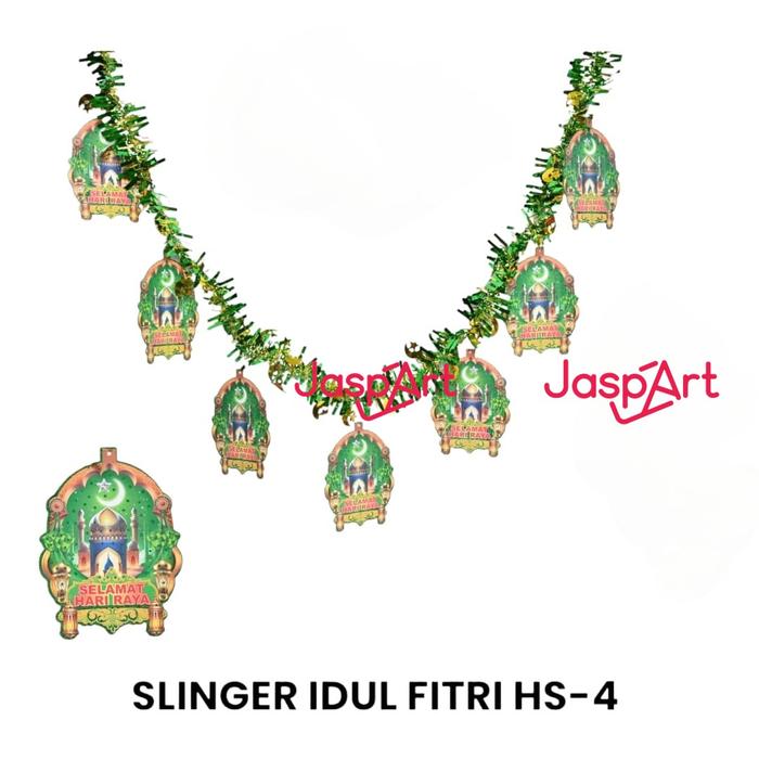 Gambar Dekorasi Slinger Garland Hiasan Tarik Ramadhan Idul Fitri - garlan hs-4 dari Jaspart undefined Tokopedia