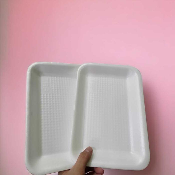 Gambar [200Pcs] Styrofoam Foam Buah & Daging Kotak / Foam Tray Kotak / Styrofoam Buah Jumbo - 25.5x17.5 dari Suumber Rezeki undefined 4 Tokopedia