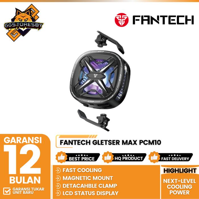Gambar FANTECH PHONE FAN COOLER HP GAMING MAGNETIC GLETSER MAX PC10 PCM10 - PCM10 dari GGSTORESBY undefined Tokopedia