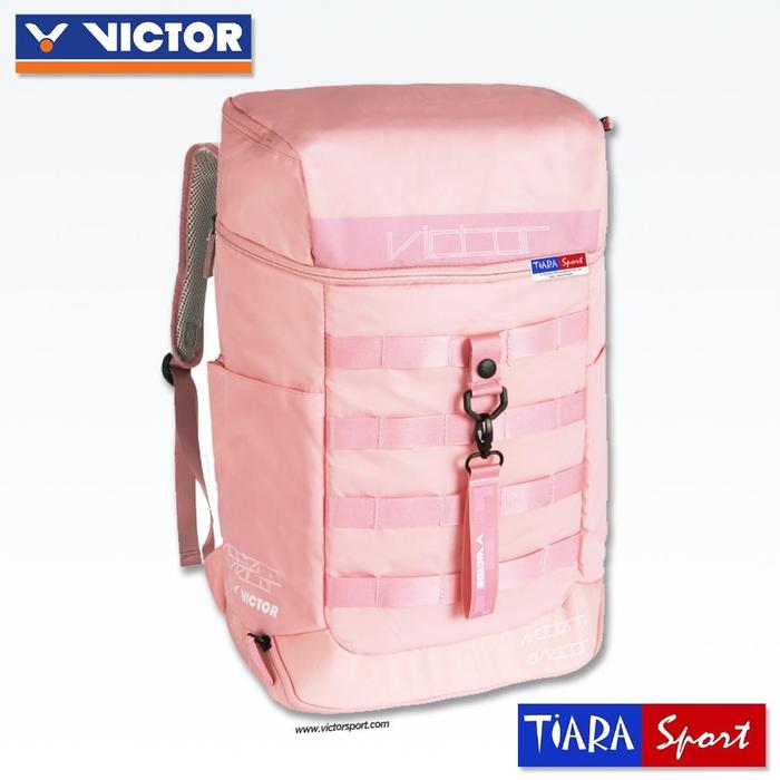 Gambar [PROMO] TAS RANSEL VICTOR BR 5012 - GREEN / PINK - BACKPACK BADMINTON BR5012 - Pink dari Kota Belanja Jaya undefined Tokopedia